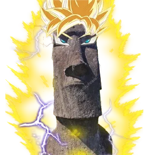 🗿 emoji Moai Telegram sticker 7 of 65