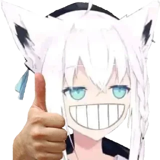 😁 emoji Akio meme Telegram sticker 9 of 37