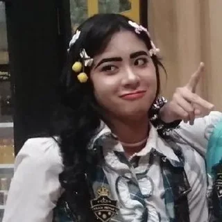 🌟 emoji azizi jeketi @stikergifjkt48 Telegram sticker 11 of 20