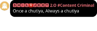 Sticker from SHILAJEET TALKS V1