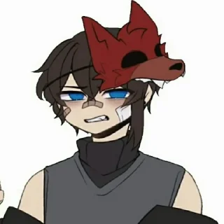 Sticker from Michael Afton by @Fyraleen