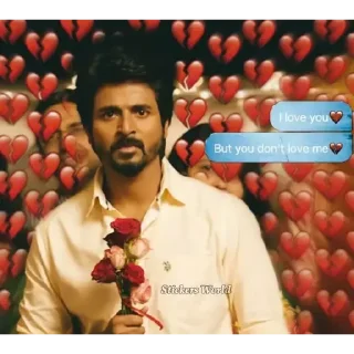 💔 emoji @StickersWorld_Offl Sad Stickers Telegram sticker 7 of 20