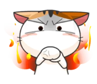 🐈 emoji cheerful kitten w/@sugarcunt Telegram sticker 19 of 120