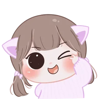🍭 emoji blonde kitten with @sugarcunt Telegram sticker 17 of 40