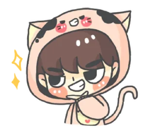 Sticker from OH KITTEN & PUPPY B @bistic