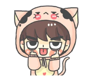 😛 emoji OH KITTEN & PUPPY B @bistic Telegram sticker 11 of 40