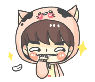 😃 emoji OH KITTEN & PUPPY B @bistic Telegram sticker 8 of 40