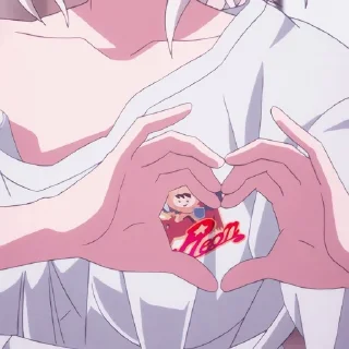 ❤️ emoji Anime Girls Telegram sticker 14 of 21