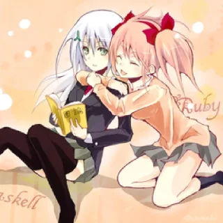 ❤️ emoji Programmer Anime Girls Telegram sticker 19 of 38