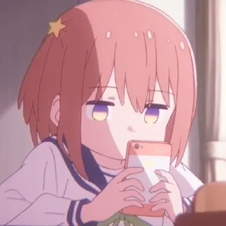 😐 emoji Anime Girls Telegram sticker 19 of 21