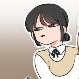 Sticker from @chlvrine my reaction ಠ ಠ