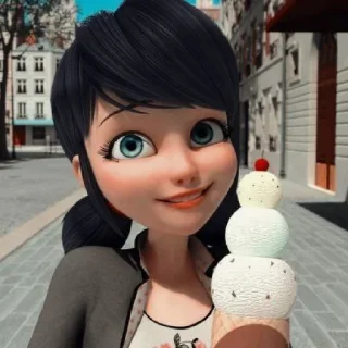 💗 emoji Marinette Telegram sticker 15 of 40