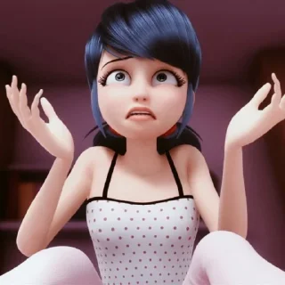 💗 emoji Marinette Telegram sticker 12 of 40