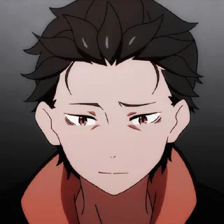 Sticker from Natsuki subaru