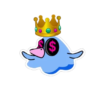 🫥 emoji SackBird Telegram sticker 21 of 35
