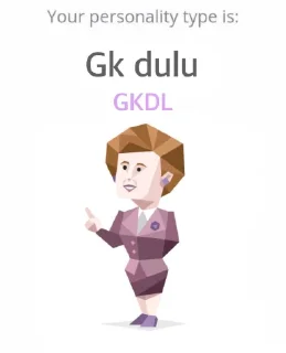 Sticker from mbti