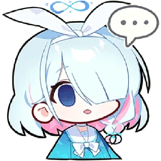 🚫 emoji 蔚蓝档案1 @zhaxia_cn Telegram sticker 11 of 112