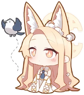 😶 emoji 蔚蓝档案 QQ @tsugumi42 Telegram sticker 23 of 97