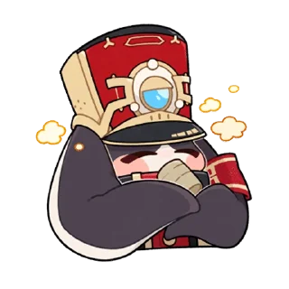 Sticker from 崩壞 - 星穹鐵道：帕姆