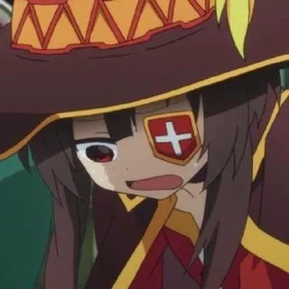 🍙 emoji Megumin - @Animecouplegallery Telegram sticker 21 of 25