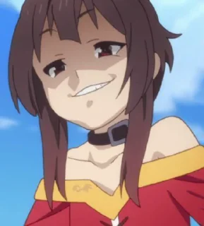 🍙 emoji Megumin - @Animecouplegallery Telegram sticker 10 of 25