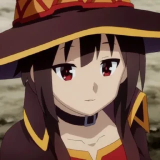 🍙 emoji Megumin - @Animecouplegallery Telegram sticker 7 of 25