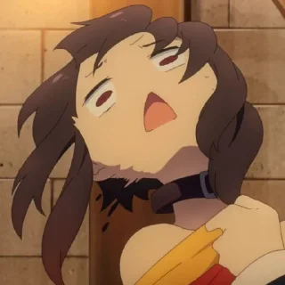 🍙 emoji Megumin - @Animecouplegallery Telegram sticker 14 of 25