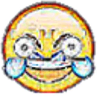 😂 emoji @BuzzyBuzzBee's kang pack Vol.2 Telegram sticker 8 of 120