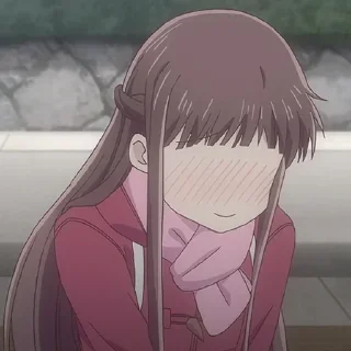 😶 emoji Fruits Basket @AnimesIndustryCG Telegram sticker 21 of 120