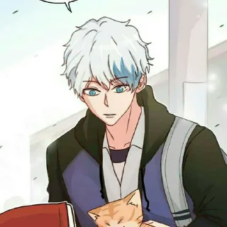 🐬 emoji Enzo @stiker_webtoon Telegram sticker 10 of 20