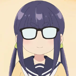 🏕 emoji Yuru Camp - S3 // @Anime_Sticker_noob Telegram sticker 10 of 21