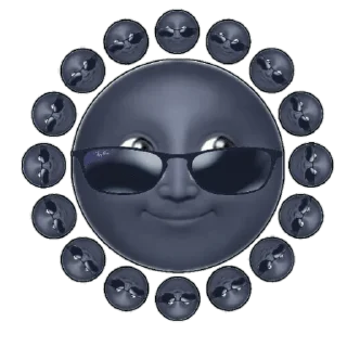 🌚 emoji PS Telegram sticker 22 of 47