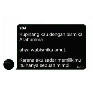 Sticker from YBA