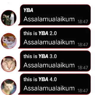 😊 emoji YBA Telegram sticker 7 of 22