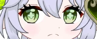 🙁 emoji 纳西妲 (@HBcao) Telegram sticker 10 of 61