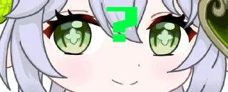 🧐 emoji 纳西妲 (@HBcao) Telegram sticker 16 of 61
