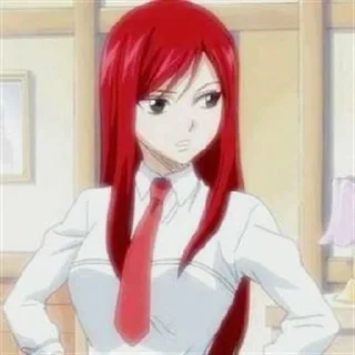 🪐 emoji Erza Scarlet➹By : @Relaynime Telegram sticker 19 of 25