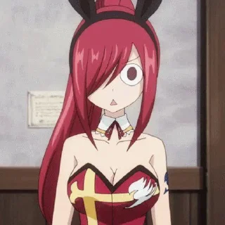 🪐 emoji Erza Scarlet➹By : @Relaynime Telegram sticker 21 of 25