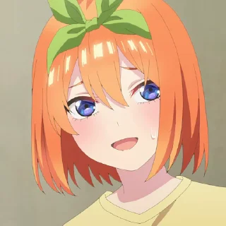 Sticker from The Quintessential Quintuplets ── ೄ🎡 @Anime_Sticker_noob