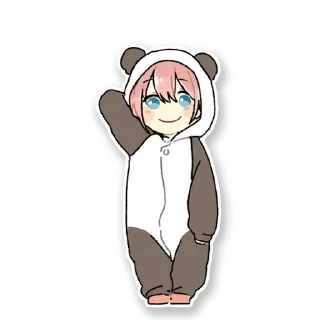 😊 emoji Quintessential quintuplets @animestickerchannel Telegram sticker 12 of 120