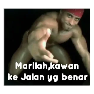 Sticker from Hah kenapa awak tak tidur lagi