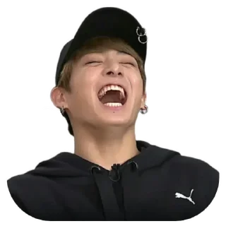 😆 emoji Jungkook @Stickersey Telegram sticker 5 of 25