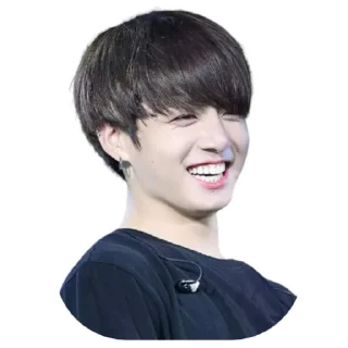 😄 emoji Jungkook @Stickersey Telegram sticker 7 of 25