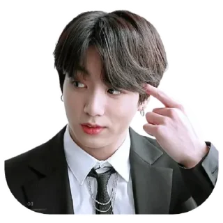 🧠 emoji Jungkook @Stickersey Telegram sticker 13 of 25