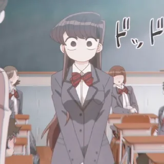 🧃 emoji Komi Shouko | @nanostickers Telegram sticker 5 of 51