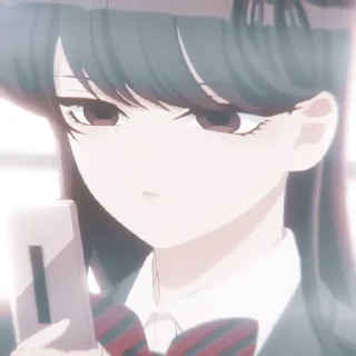 🧃 emoji Komi Shouko | @nanostickers Telegram sticker 20 of 51