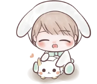 🍼 emoji fwuffy marshbun with @sugarcunt Telegram sticker 8 of 36