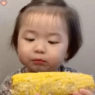 🌽 emoji 江九岁的小童真 Telegram sticker 9 of 47