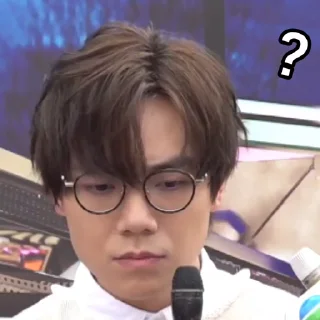 ❓ emoji 林家謙無謂再講 Telegram sticker 22 of 43