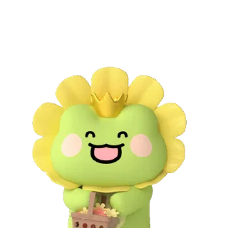 💫 emoji 蛙娃 更多表情👉 @emo315 Telegram sticker 16 of 40